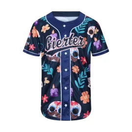 Custom Baseball Jersey customised teamwear Full button down sports design