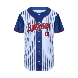 baseball jersey shirt custom sublimation Twill button down design 2