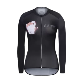 Customized cycling suit sublimation round neck sports design 02