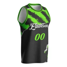 Professional custom sports basketball jersey V-neck design