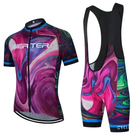 Customized men’s short-sleeved cycling suit