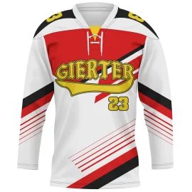 Customized professional sublimation sports hockey jersey design 04