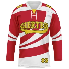 Customized professional sublimation sports hockey jersey design 01