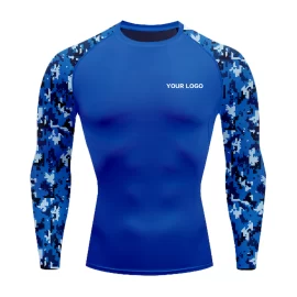 Customized men’s diving suit UPF50+ long sleeve sun protection clothing