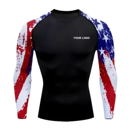 Customized surfing suit for men UPF50+ long sleeve sun protection clothing