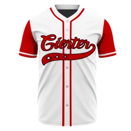 Custom All over print baseball shirt jersey maker Full button down sports design