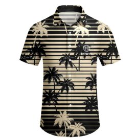 Custom beachwear Hawaiian camphor tree printing designer beachwear