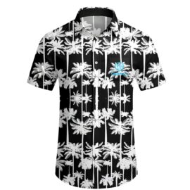 Wholesale Men’s Hawaiian Shirt Short Sleeve Summer Beach Tropical Button Down Shirt